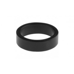 Кольцо проставочное 1-1/8″, 15мм, алюм., чёрное