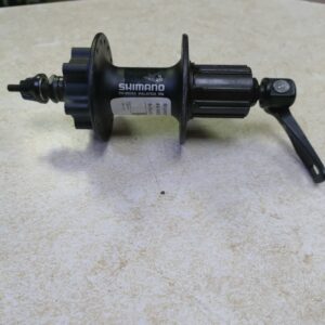 Втулка задняя ДТ Shimano FH-M525A, 36 отв, 8/9 ск, 6-болт, QR, черн.