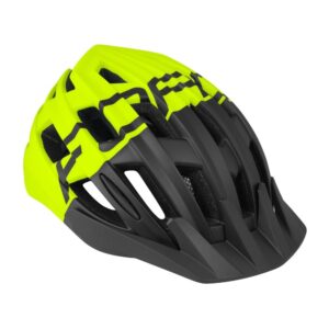 Шлем FORCE CORELLA MTB чёрно-салатовый М-L