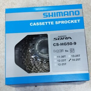 Кассета 9ск. Shimano Tiagra, CS-HG50-9, 14-25, никелиров.